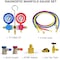 Favorcool 3.0CFM 1/4HP Air Vacuum Pump with Manifold Gauge Set for Freon Charging FC-30T-136G - alternate 3